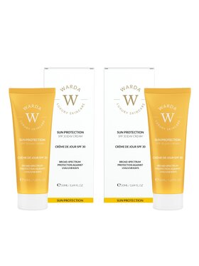 Warda Skincare Warda Skincare 2 x Krem z ochroną przeciwsłoneczną SPF 30 na dzień 50 ml Krem na dzień