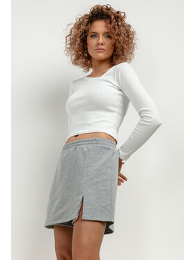 Tessita Tessita Szorty materiałowe T415/2/XL Szary Regular Fit