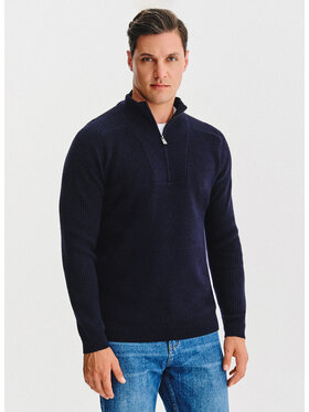 Pako Lorente Pako Lorente Sweter P25WP-2X-011 Granatowy Classic Fit