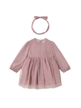 Mayoral Mayoral Rochie elegantă 2902 Roz Regular Fit