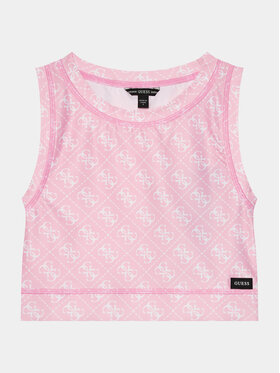 Guess Guess Top J4RI36 MC01P Ružová Slim Fit