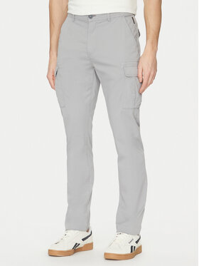 Napapijri Napapijri Kalhoty z materiálu NP0A4IDQH621 Šedá Regular Fit