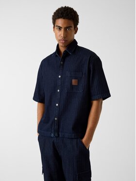Guess Jeans Guess Jeans Košile 180763 Šedá Classic Fit