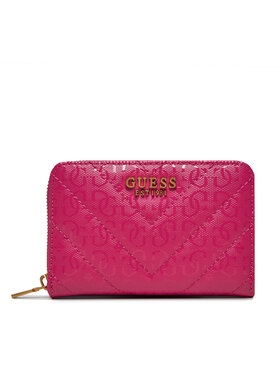 Guess Guess Голям дамски портфейл Jania (GA) Slg SWGA91 99400 Розов