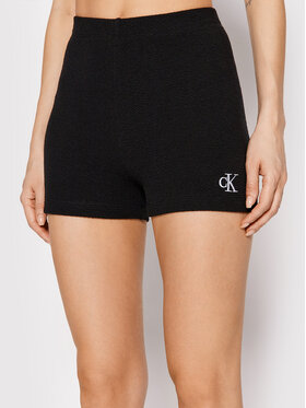 Calvin Klein Jeans Calvin Klein Jeans Szövet rövidnadrág J20J219636 Fekete Slim Fit
