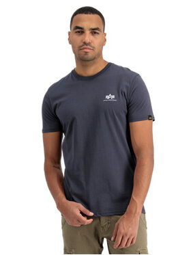 Alpha Industries Alpha Industries T-Shirt AI.188505-02-4XL Tmavomodrá Basic Fit