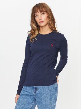 Polo Ralph Lauren Polo Ralph Lauren Блуза 211898699002 Тъмносин Regular Fit