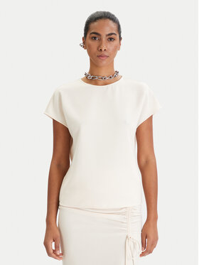 Patrizia Pepe Patrizia Pepe Halenka 8C0848/A701-W409 Écru Regular Fit