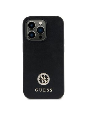 Guess Guess Etui na telefon iPhone 15 Plus Czarny