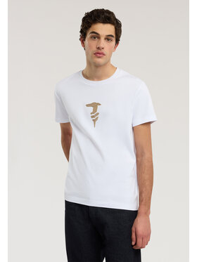 Trussardi Trussardi T-Shirt G0438000095N001 Biały Regular Fit