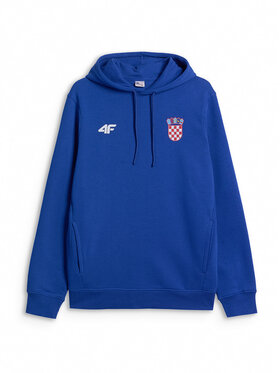 4F 4F Bluza TEAMWEAR Niebieski Regular Fit
