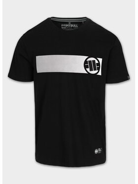 PITBULL PITBULL T-Shirt Koszulka Casino S Czarny Regular Fit