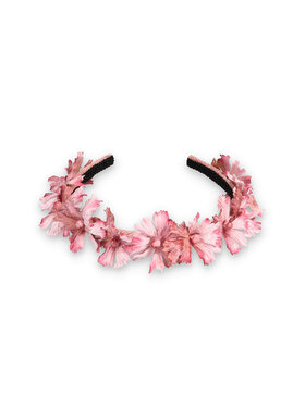 Le Brate Le Brate Ozdoby do włosów Opaska Flower Pink Różowy