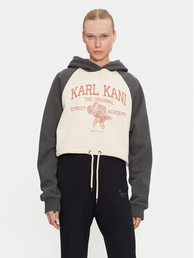 Karl Kani Karl Kani Sweatshirt Street Academy 61210023 Beige Regular Fit