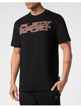Plein Sport Plein Sport Tričko 2271 Čierna Regular Fit