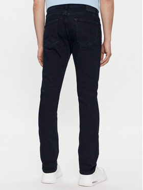 KARL LAGERFELD Jeans Hlače 265840 541830 Mornarsko Modra Slim Fit