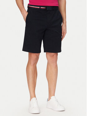 Tommy Hilfiger Tommy Hilfiger Stoffshorts Denton MW0MW42349 Dunkelblau Slim Fit