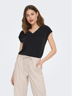 ONLY ONLY Póló Free 15287041 Fekete Regular Fit