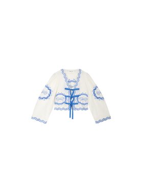 Fabienne Chapot Fabienne Chapot Bluzka 5984-1591-102 Beżowy Regular Fit