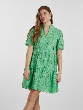 YAS YAS Šaty 26027163 Zelená Regular Fit