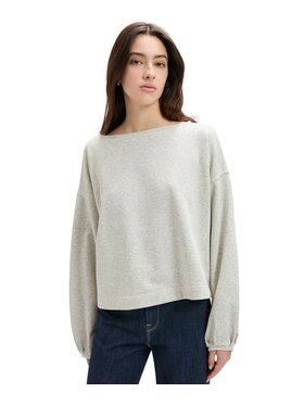 Lee Lee Bluza 112379421 Szary Relaxed Fit
