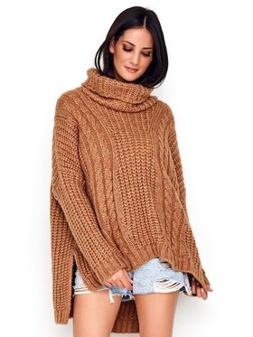 Numinou Numinou Sweter NU_S54 Miedziany Oversize