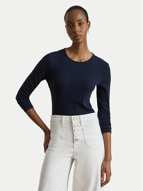 LAUREN RALPH LAUREN LAUREN RALPH LAUREN Blūze 200680399020 Tumši zils Slim Fit