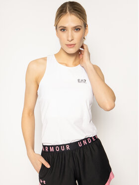 EA7 Emporio Armani EA7 Emporio Armani Top 3HTH56 TJ29Z 1100 Biały Regular Fit