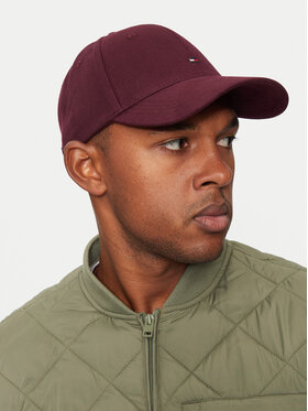 Tommy Hilfiger Tommy Hilfiger Бейсболка Flag AM0AM13008 Бордовий