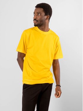 TeeShoppen TeeShoppen T-Shirt 'Oversized Collection' Żółty Oversize