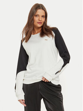 Liu Jo Sport Liu Jo Sport Majica dugih rukava TF4149 F0778 Bijela Regular Fit