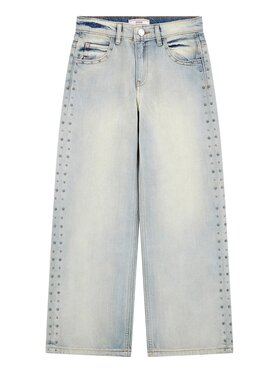 Guess Kids Guess Kids Spodnie materiałowe 172883 Niebieski Regular Fit