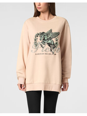 PHILIPP PLEIN PHILIPP PLEIN Bluza 23427 Różowy Regular Fit