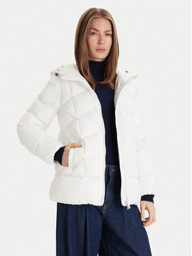 Geox Geox Giubbotto invernale Anylla W4628P T3144 F1680 Bianco Regular Fit