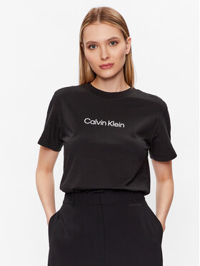 Calvin Klein Calvin Klein T-shirt Hero Logo K20K205448 Crna Regular Fit