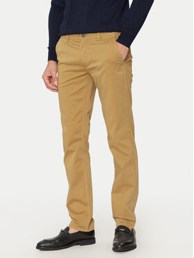 BOSS Boss Chinosy Schino 50379152 Brązowy Slim Fit