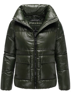 Navahoo Navahoo Kurtka zimowa Eispacht Zielony Regular Fit