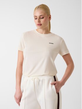 Guess Guess T-Shirt 181397 Bílá Classic Fit