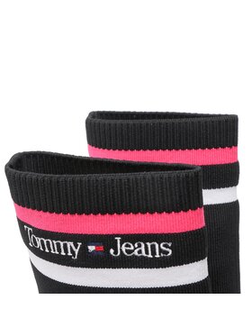 Tommy Jeans Škornji Knitted Boot EN0EN02061 Črna