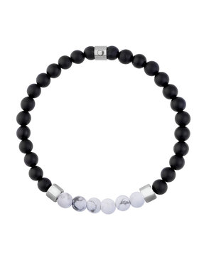 Manoki manoki Bransoletka BA1048BW Biały