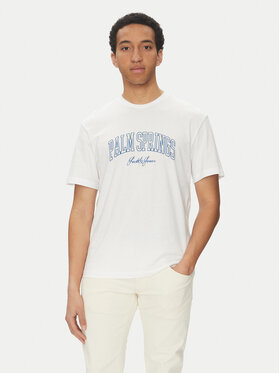Jack&Jones Jack&Jones T-shirt Detroit 12268441 Bijela Relaxed Fit
