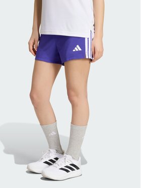 adidas adidas Szorty materiałowe 139963 Fioletowy Regular Fit