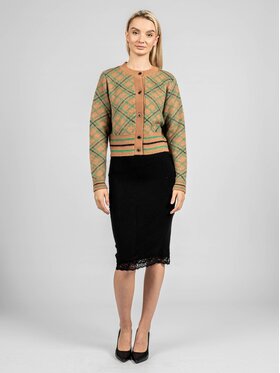 PINKO PINKO Svetr 1G16B8 Y7DQ Zelená Slim Fit