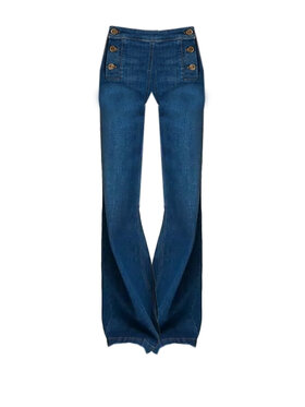 TWINSET TWINSET Jeansy 251tp2574-01611 Niebieski Regular Fit