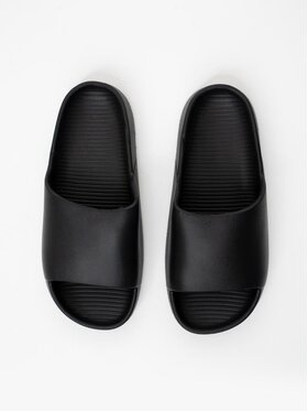 Urban Socks Urban Socks Klapki Kąpielowe Czarne Urban Basen Strip Lift Slider 42/43 Czarny