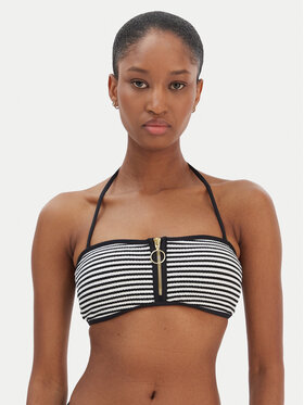 Seafolly Seafolly Gornji del bikini Clubhouse 30467-281 Črna