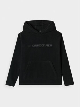 4F 4F Felpa di pile 4FJWAW24TFLEM213 Nero Regular Fit