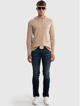 BIG STAR BIG STAR Jeansy TERRY Granatowy Slim Fit