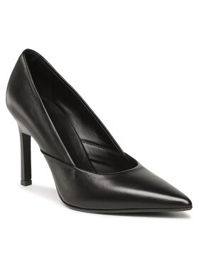 Calvin Klein Calvin Klein Magassarkú Geo Striletto Pump 90Hh HW0HW01769 Fekete