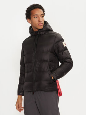 AFTER LABEL AFTER LABEL Geacă din puf Verbier A00038 Negru Regular Fit